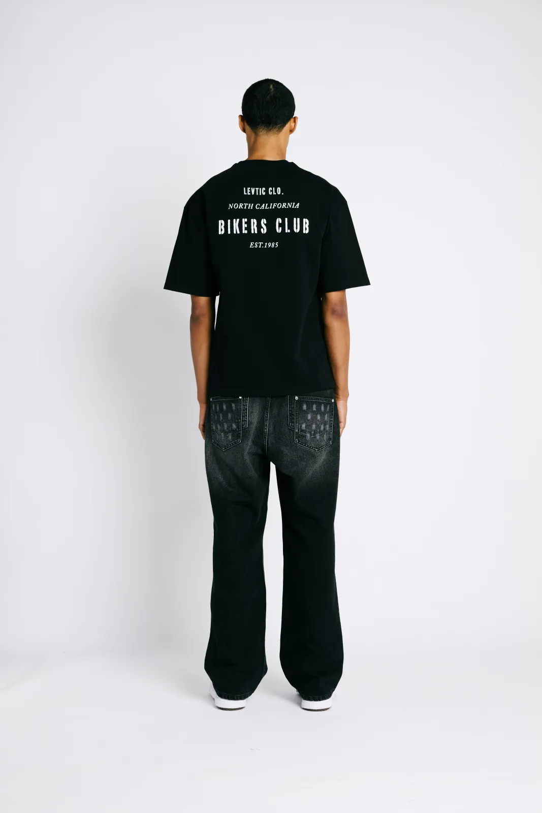 Bikers Club T-Shirt - Black