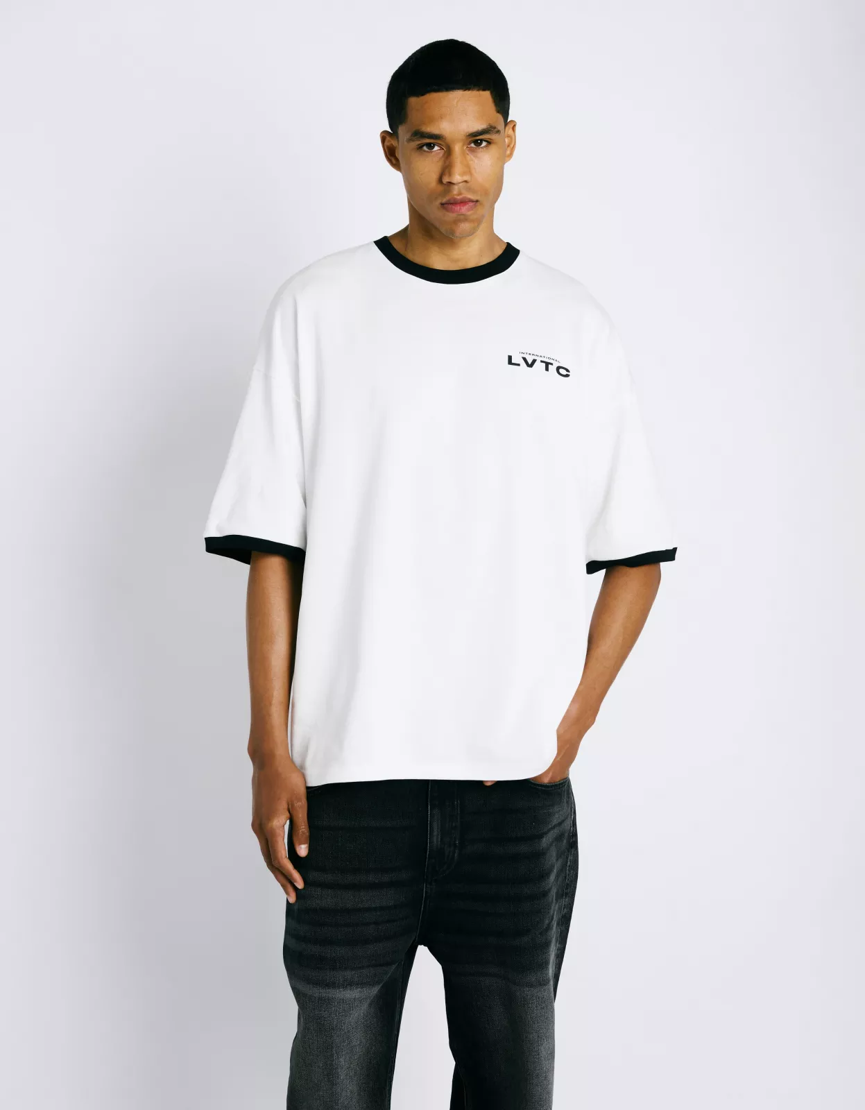 LVTC T-Shirt - White/Black