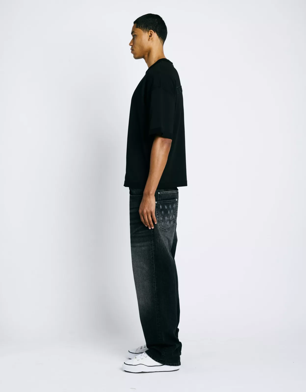 Cyrillic T-Shirt - Black