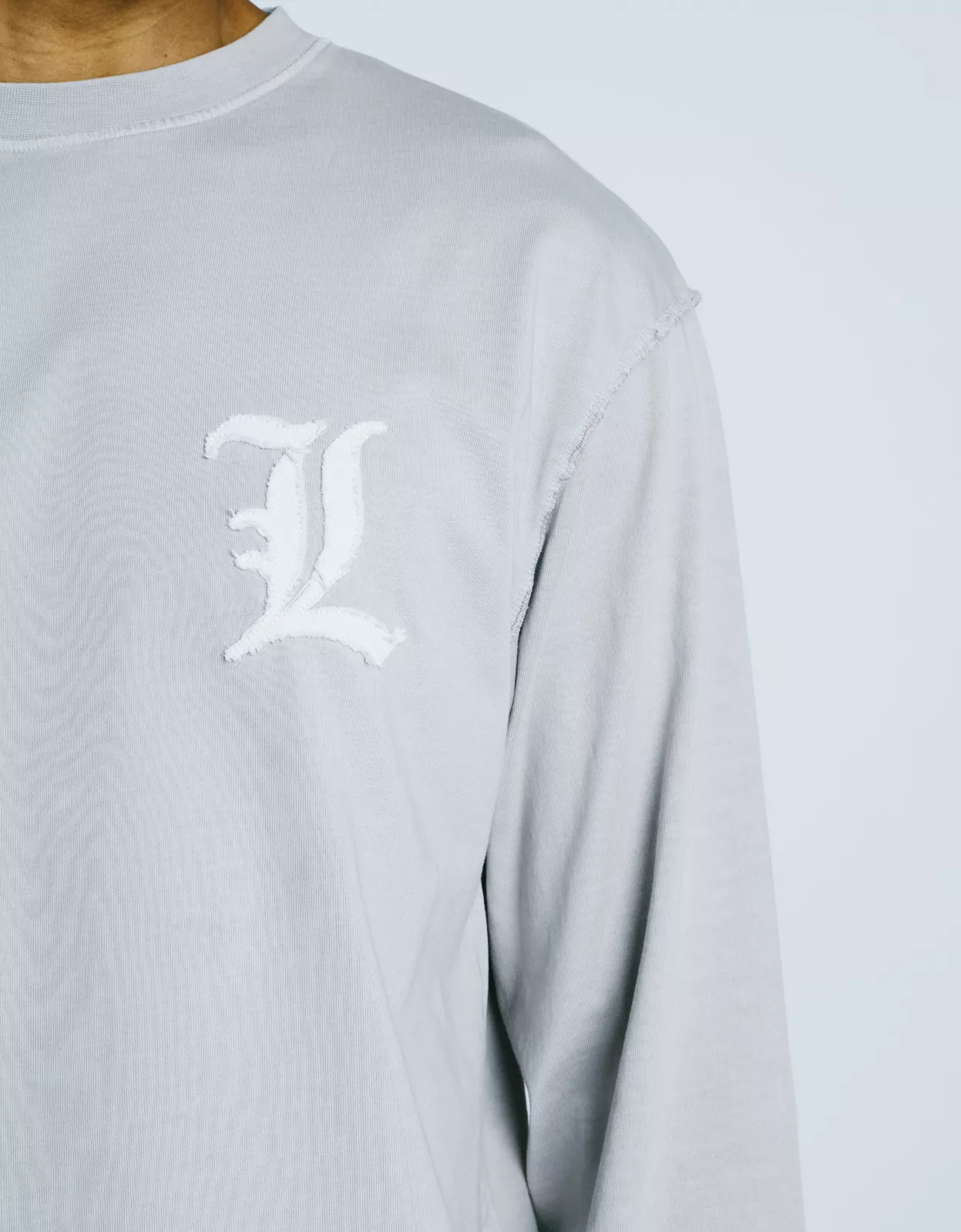 Ripped Longsleeve - Grey
