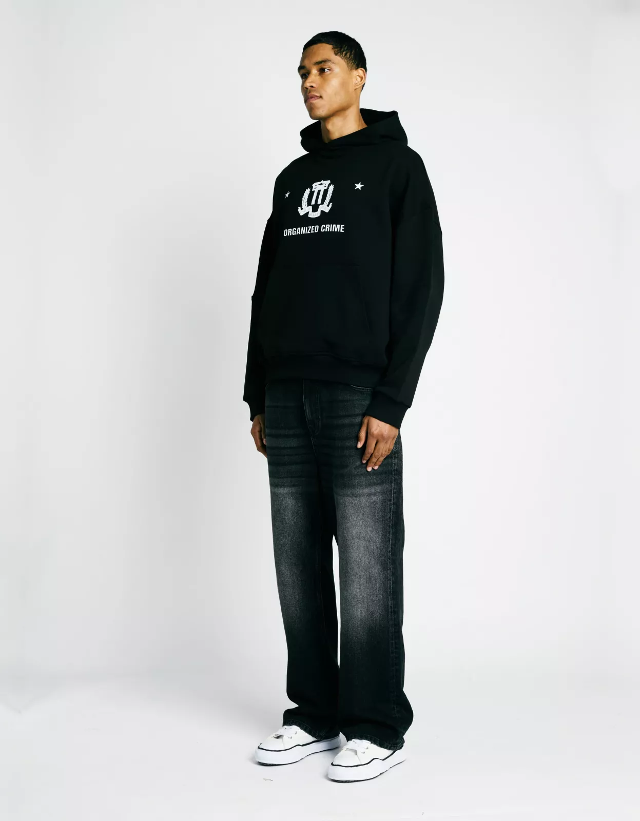 Organized Crime Hoodie - Black