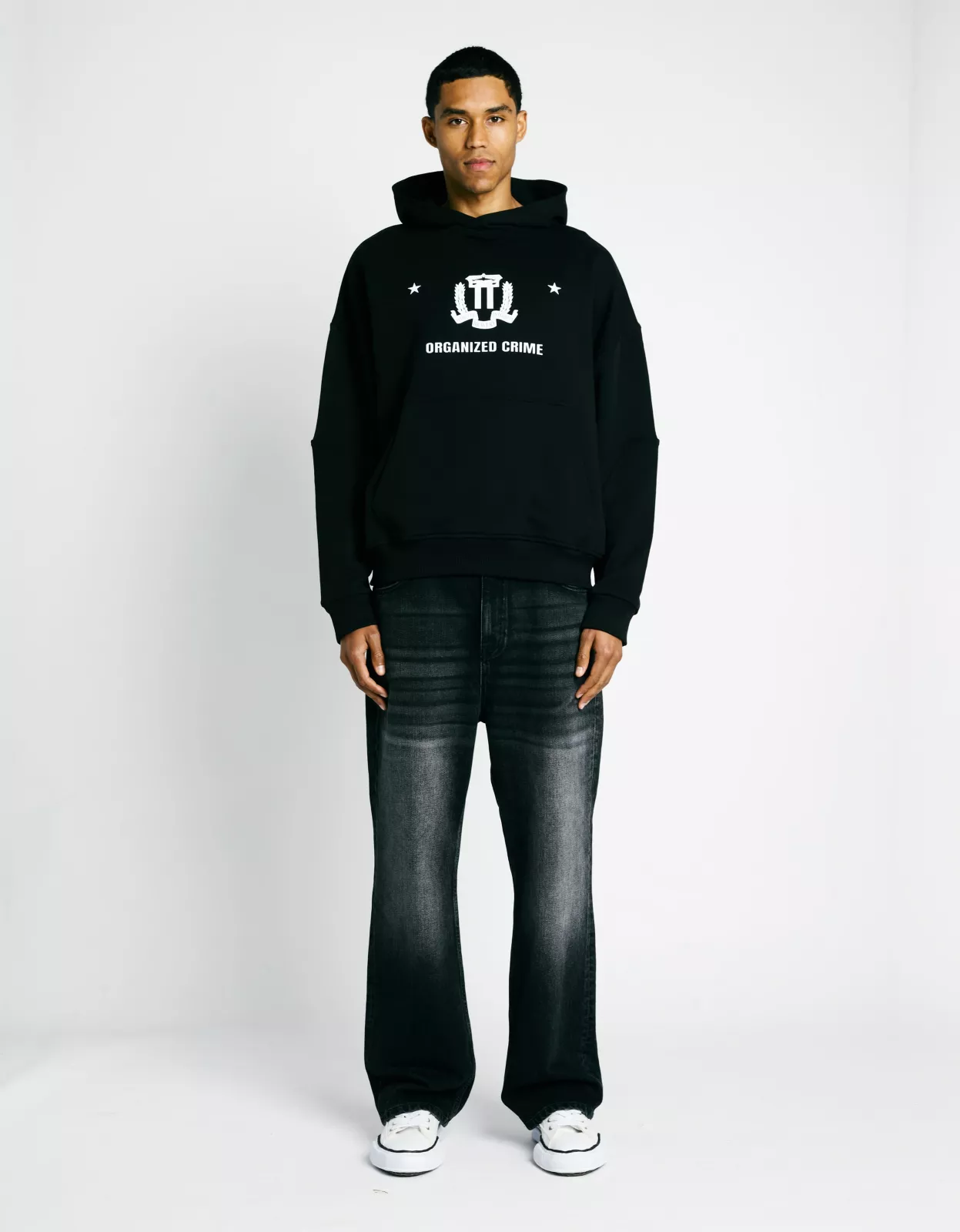 Organized Crime Hoodie - Black