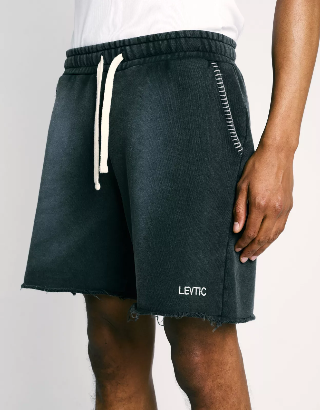 Washed Short - Black