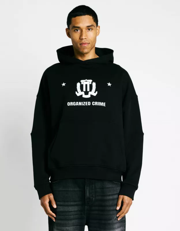 Organized Crime Hoodie - Black